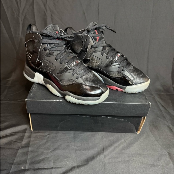 Jordan Jumpman Two Trey in Black and University Red - Picture 1 of 13